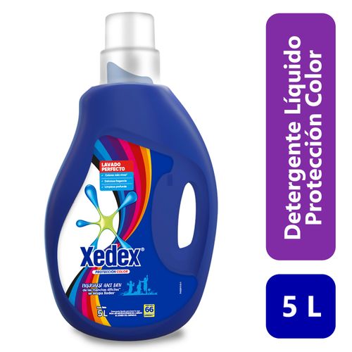 Detergente Xedex Liquido Color Botella - 5000 ml