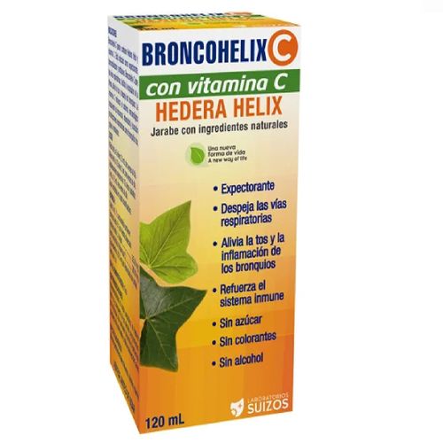 Jarabe Broncohelix C Laboratorios Suizos  120ml