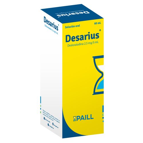 Desarius 25 Mg5 ml Frasco 60 ml