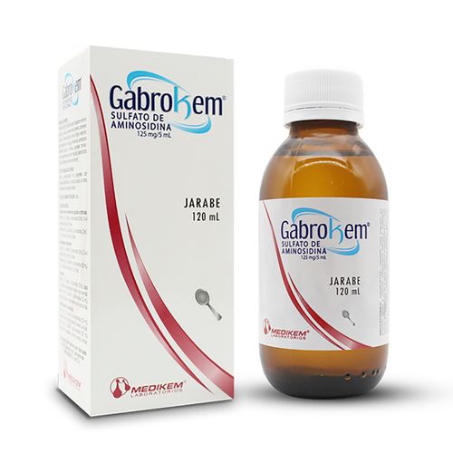 Gabrokem 125Mg/5 ml Jarabe 120 ml