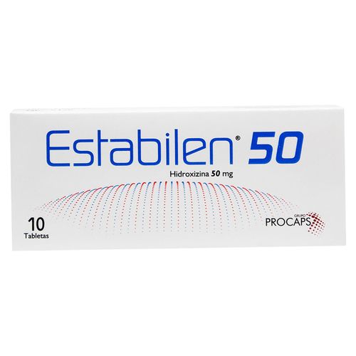 Estabilen 50 Mg 10 Tabletas