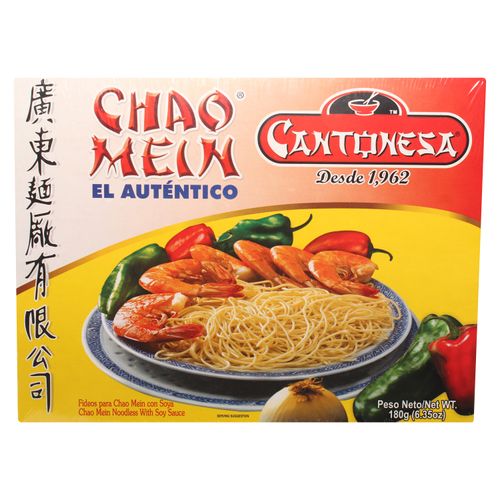 Chao Mein Cantonesa Soya Plegadiza - 180 g