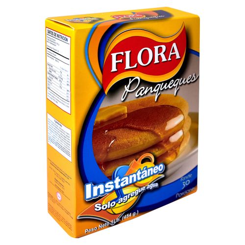 Mezcla Panqueque Flora Vainilla 454 g