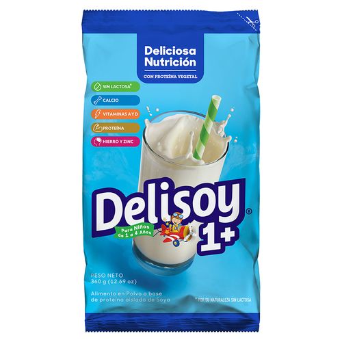 Leche En Polvo Delisoya - 3 60 g