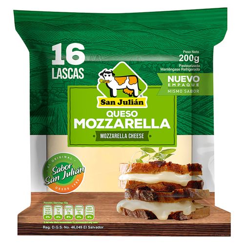 Queso San Julián mozarella - 200 g