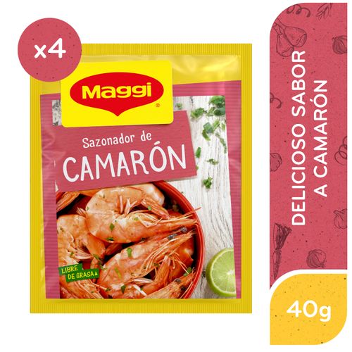 Sazonador Maggi Camarón Sobre - 40 g