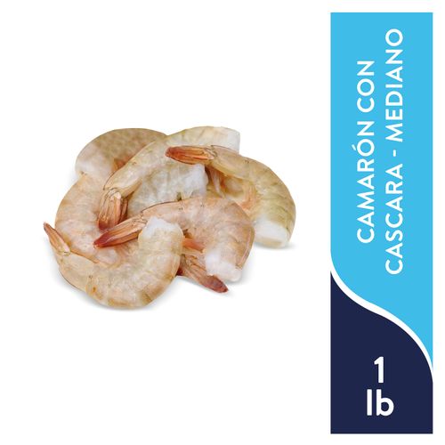 Camaron Cogap 36/40 Con Cascara Crudo - 1Lb