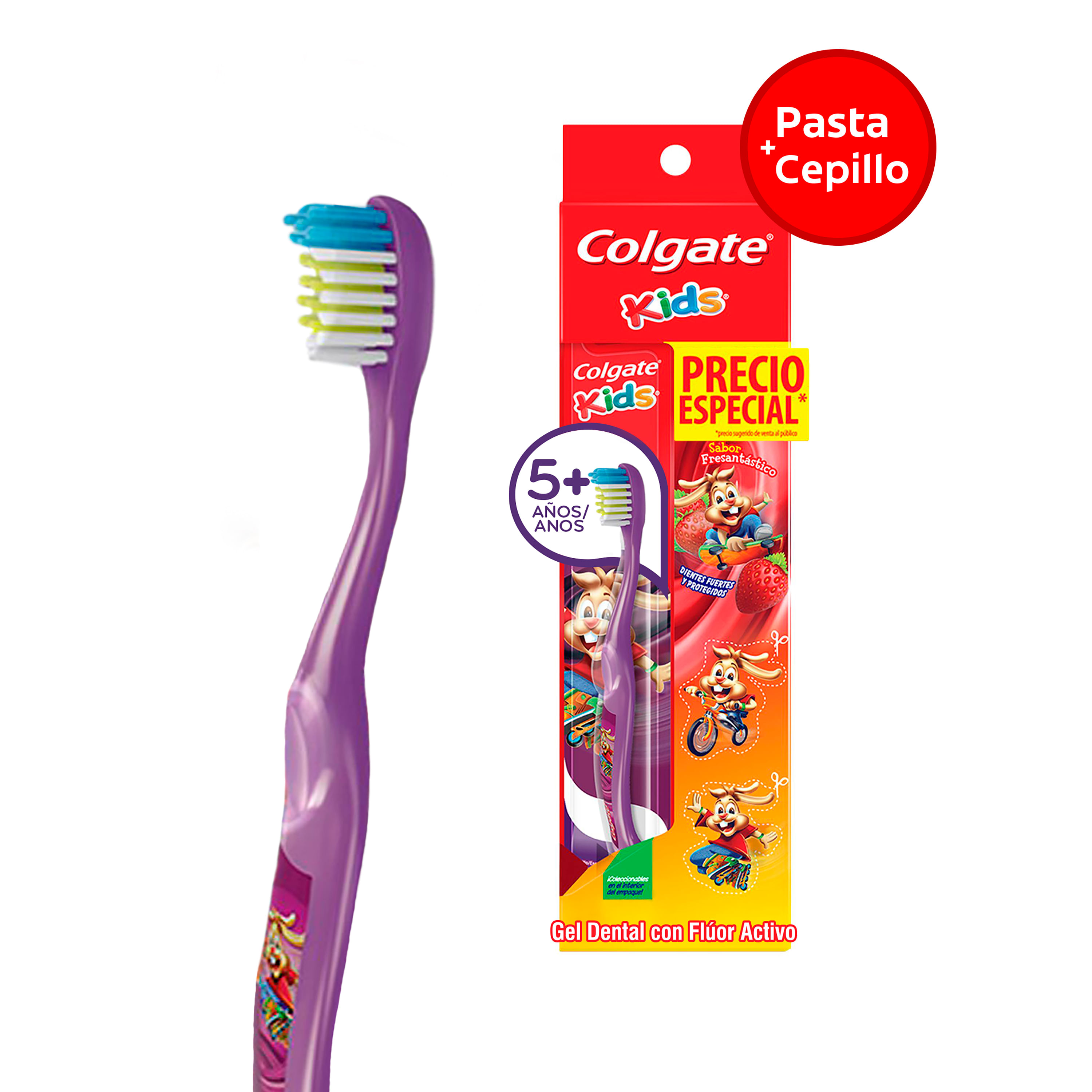 Comprar Pack Colgate Kids Cepillo + Crema - 40 ml | Walmart El Salvador