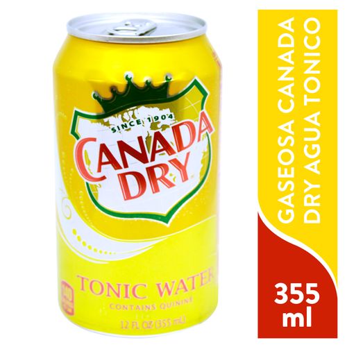 Gaseosa Canada Dry Agua Tonico 340 ml