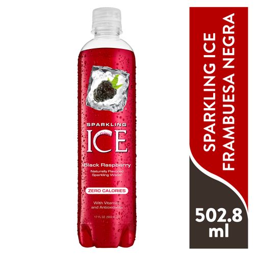 Sparkling Ice Frambuesa Negra 500 ml