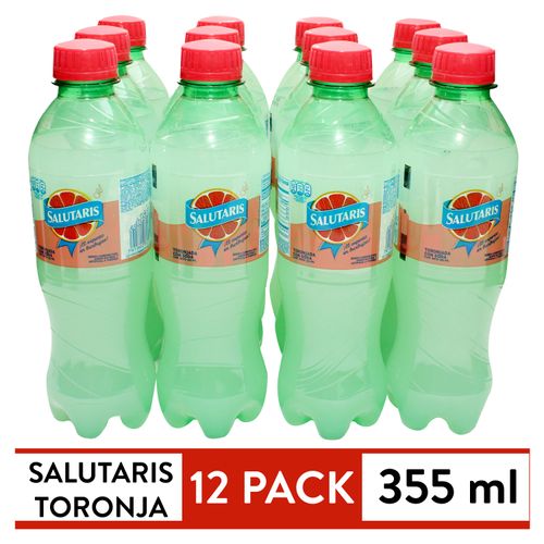 Bebida gaseosa Salutaris toronja 12 Pack - 4260 ml