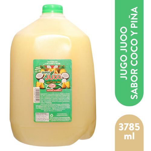 Bebida Salud Super Juoo Coco Piña - 3785 ml