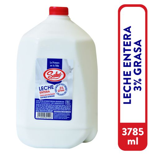 Leche Entera Salud Regfrigerada En Envase - 3785 ml