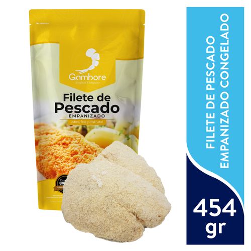 Filete De Pescado Gambore Empanizado Congelado - 454g