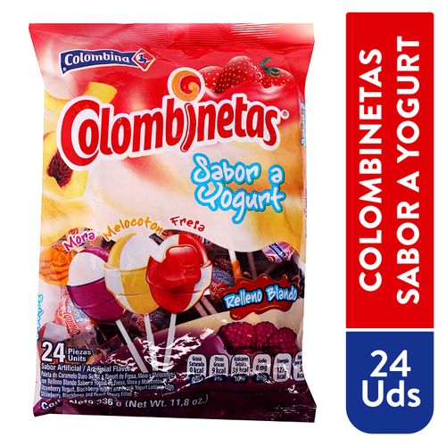 Bombom Colombina Sabor A Yogurt - 336 g