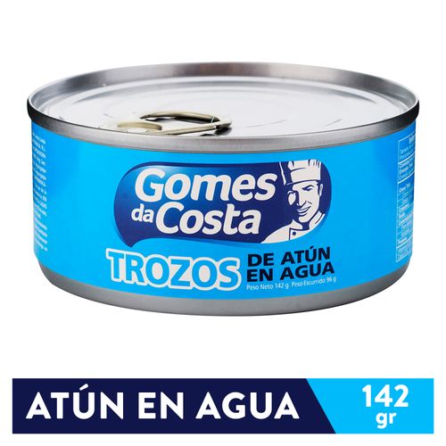 Atun Gomes Da Costa Trozos En Agua 96 g