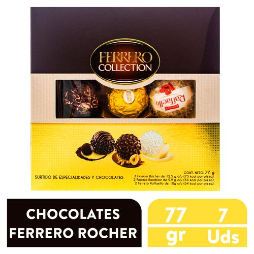 Chocolates Ferrero Rocher Collection T7 - 77 g
