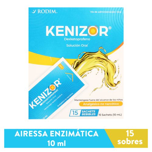 Kenizor  Sachet Rodim  15 Unidades -25 mg/10 ml