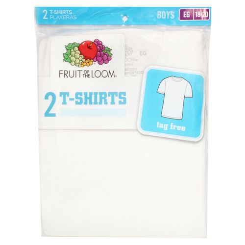 Fol Camiseta Ninos Blanco 2Pack Txl