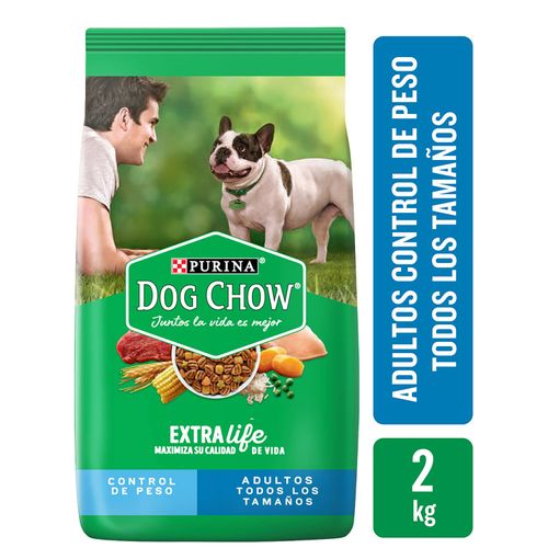 Alimento Perro Adulto Purina Dog Chow Control de Peso Todos los Tamaños -2kg