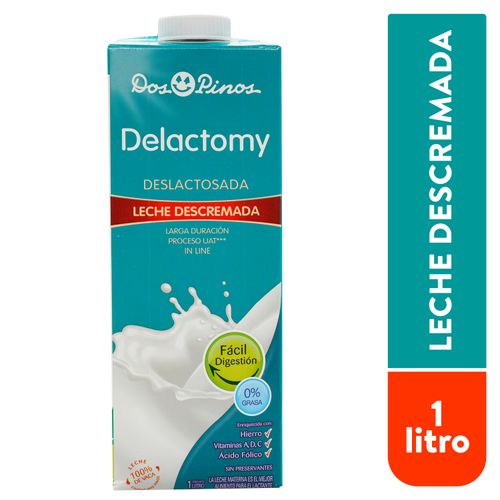 Leche Dos Pinos Delactomy Descremada -1000ml