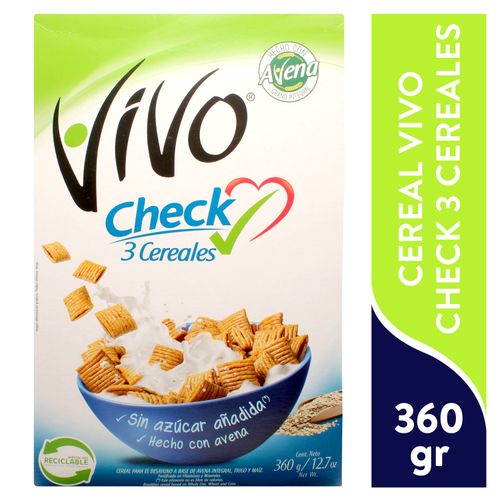 Cereal Vivo Check 3 Cereales