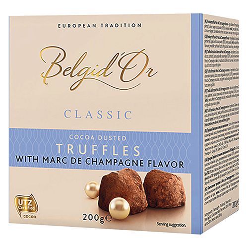 Trufa Chocolate Belgidor Champagne 200 g