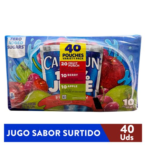 40 Pack Jugo Capri Sun Surtido - 177ml