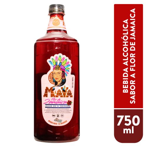 Licor Maya Flor De Jamaica 750 ml