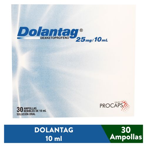 Dolantag 25Mg 10 ml 30 Ampollas Bebibles