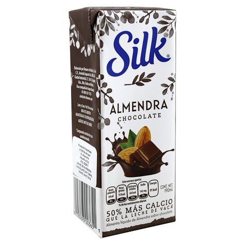 Leche Silk Almendra Chocolate 190 ml