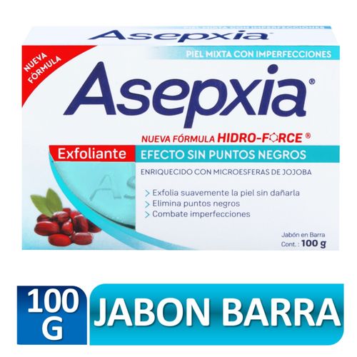 Jabón Asepxia Exfoliante - 100 g