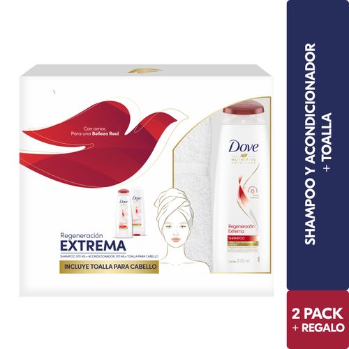 Shampoo 400 ml + Acondicionador 400 ml Dove