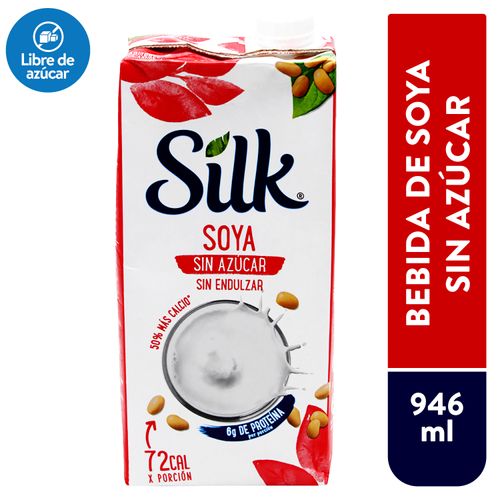 Bebida Silk Soya Sin Azucar 946 ml