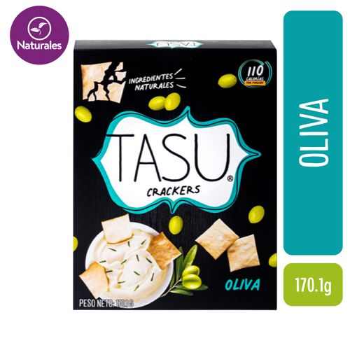 Galletas Naturales Tasu Crackers Oliva - 170 g