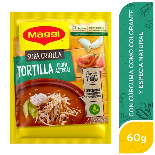 Sopa Criolla Maggi Tortilla - 60 g