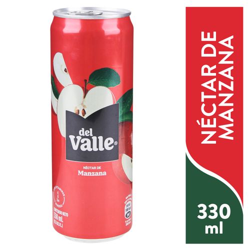 Jugo Lata Manzana Del Valle 330 ml