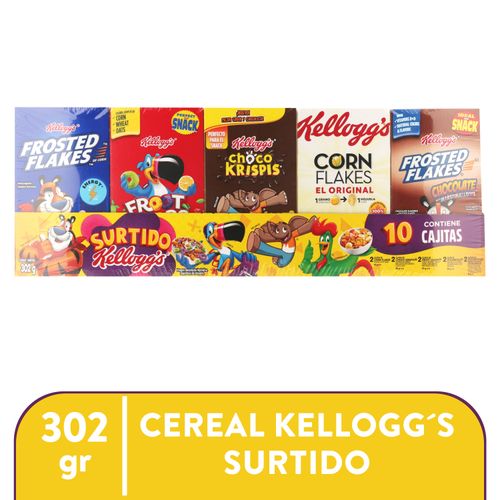 Cereal Kelloggs Ke Surtido - 302gr