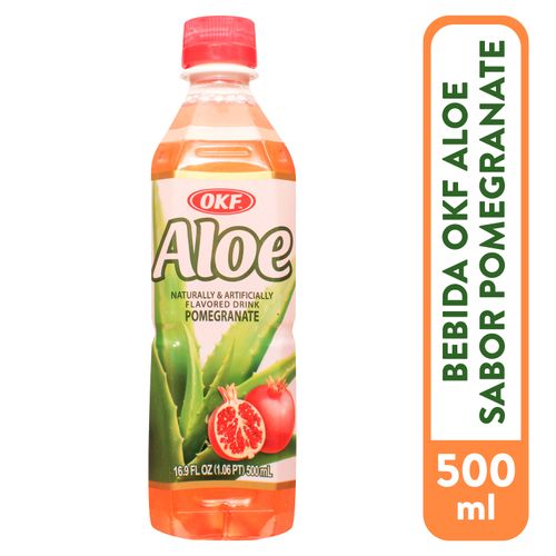 Bebida De Aloe Okf Pomegranate 500 ml