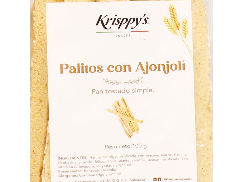 Palitos Con Ajonjoli Krisppys