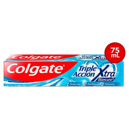 Pasta Dental Colgate Triple Acción Xtra Blancura 75 ml