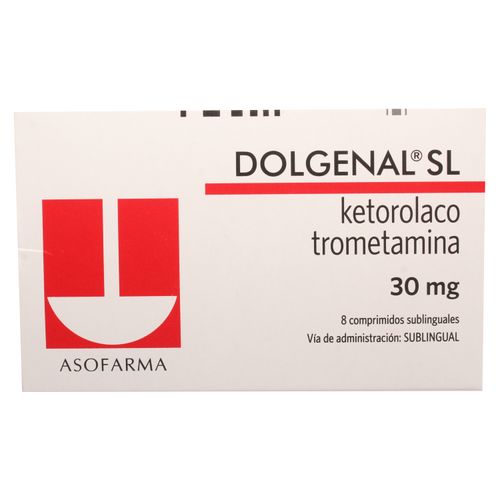 Dolgenal 30Mg Sublingual Caja 8Tab