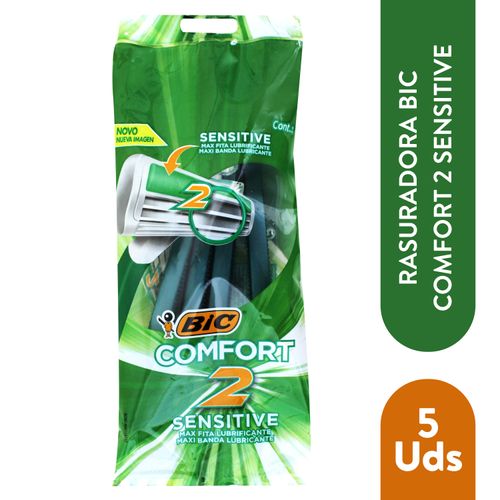 Rasuradora Bic Comfort Twin - 5unidades