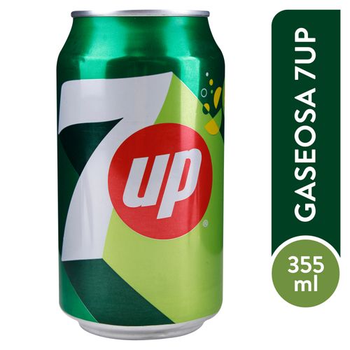 Refresco gaseoso 7UP sabor original en lata - 335 ml