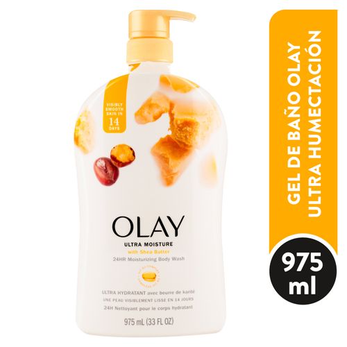 Gel De Baño Olay Ultra Moisture Con Manteca De Karité - 887 ml