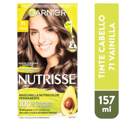 Tinte para el cabello Permanente Garnier Nutrisse Vainilla 71