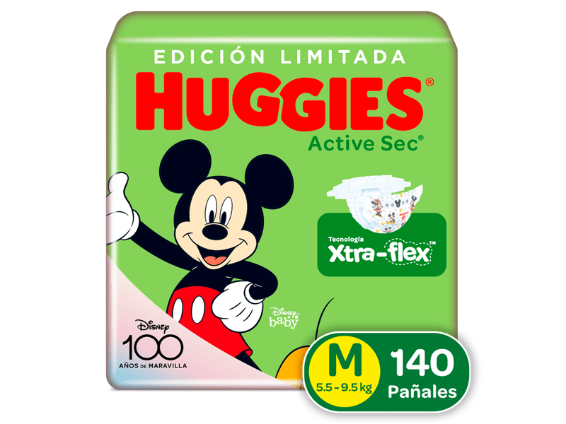 Pa-ales-Huggies-Active-Sec-Etapa-2-M-Xtra-Flex-5-5-9-5kg-Edici-n-Limitada-Disney-140Uds-1-1679