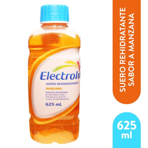 Suero Electrolit Rehidratacion Sabor A Manzana - 625 ml