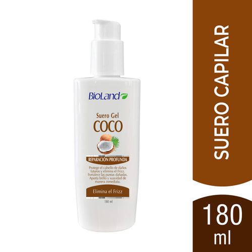 BioLand Suero Gel Coco Repación Profunda - 180 ml