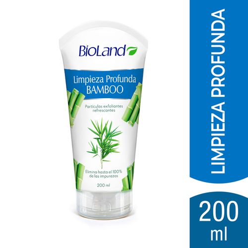 Jabón exfoliante Bioland aroma de bamboo - 200 g